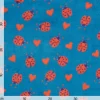 Fleece-Stoff "Ladybug"