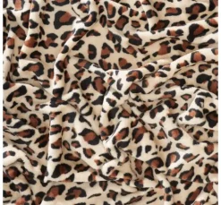 Fleece-Stoff "Leopard"