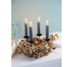 Getrockneter Ruscuskranz "Gold Wash"