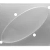 Gießform "Ellipse", 2-teilig