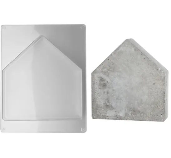 Gießform "Haus klein" ca. 16,5 x 17,5 cm