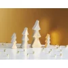Gießform "4 Tannenbäume", ca. 8-16 cm