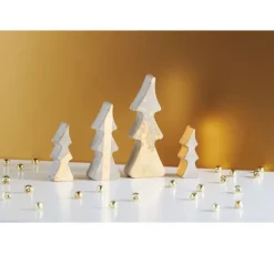Gießform "4 Tannenbäume", ca. 8-16 cm
