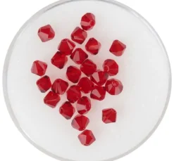 Glasschliffglitzerperlen, 4 mm