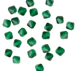Glasschliffglitzerperlen, 4 mm