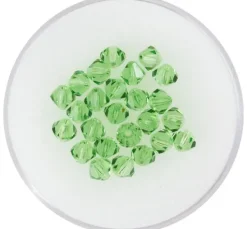 Glasschliffglitzerperlen, 4 mm