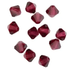 Glasschliffglitzerperlen, 6 mm