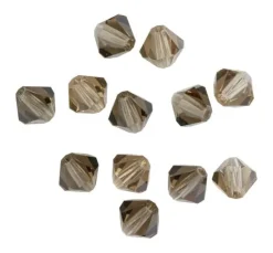 Glasschliffglitzerperlen, 6 mm