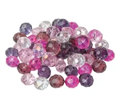 Glasschliffperlen, 12 mm