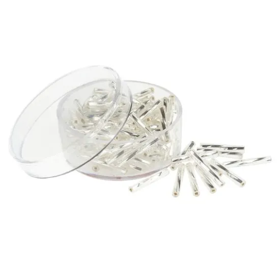 Glasstifte twisted, 15 mm
