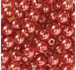 Glaswachsperlen, Ø 4 mm, 100 Stück
