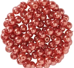 Glaswachsperlen, Ø 4 mm, 100 Stück