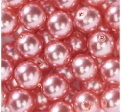 Glaswachsperlen, Ø 6 mm, 55 Stück