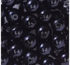 Glaswachsperlen, Ø 6 mm, 55 Stück