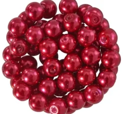 Glaswachsperlen, Ø 6 mm, 55 Stück