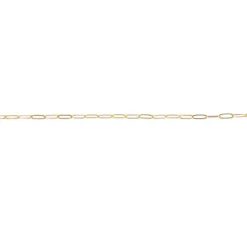 Gliederkette Paperclip geprägt