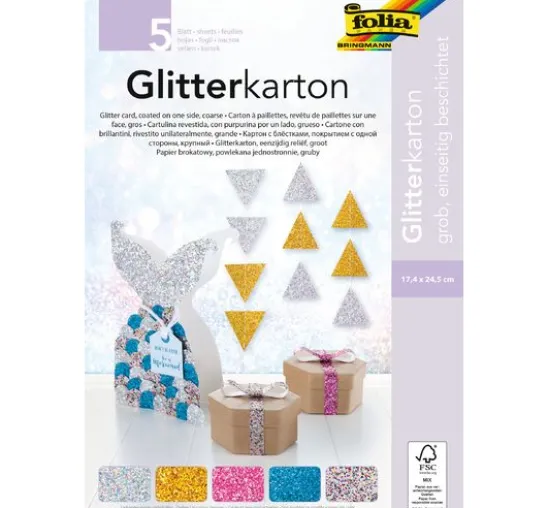 Glitterkarton "Konfetti"