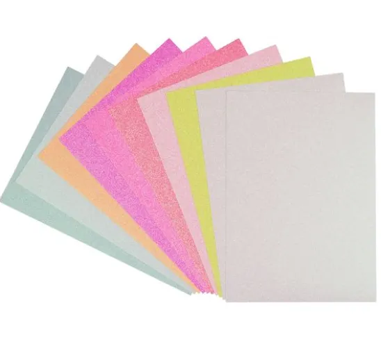 Glitterpapier "Candy Mix"