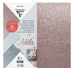 Glitzerpapier, selbstklebend