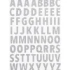 Glitzer-Sticker "Buchstaben"