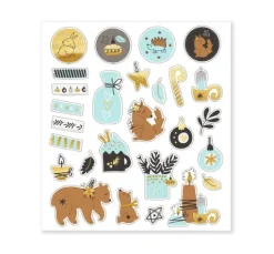 Glitzersticker-Set 