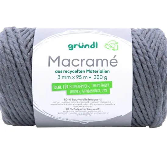 Gründl Baumwollkordel "Macramé"