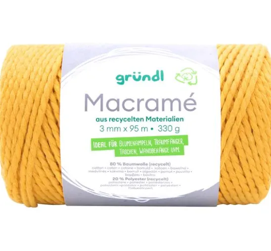 Gründl Baumwollkordel "Macramé"
