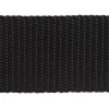 Gurtband Meterware, schwarz