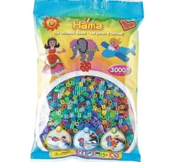 Hama-Perlen "Glitter", 3.000 Stück