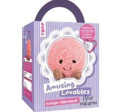 Häkelset "Amusing Lovables - Fleur Macaron"