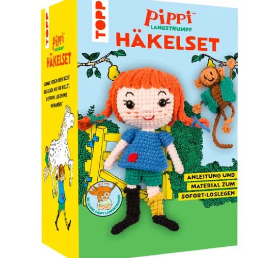 Häkelset "Pippi Langstrumpf"