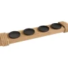 Holz-Adventskerzenhalter