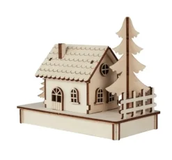Holzbausatz "Lichterhaus"