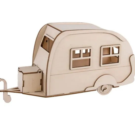 Holzbausatz "Wohnwagen"