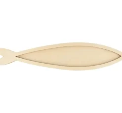 Holz-Fisch mit Rahmen