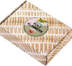 Holzklammern Jumbo Pack "Naturel"