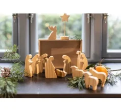 Holz-Krippenfiguren 