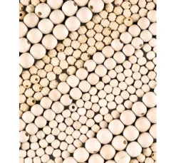 Holzperlen Jumbo Pack "Natural"