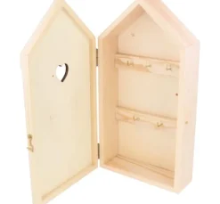 Holz-Schlüsselkasten 