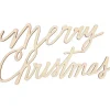 Holzschriftzug "Merry Christmas"