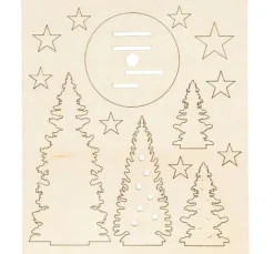 Holz-Steckmotiv