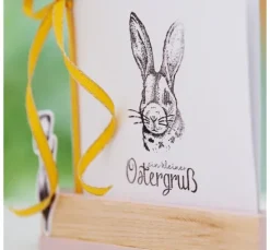 Holzstempel "Ein kleiner Ostergruß"