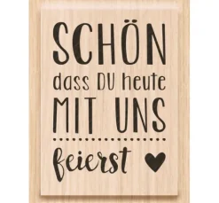 Holzstempel 