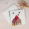 Holz Streuteile "Mini-Haus"