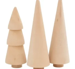 Holz-Tannen, 3er-Set