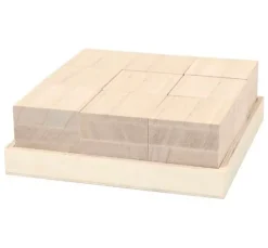 Holzwürfel, 9 Stück