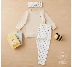 Jersey-Stoff "Bienchen"