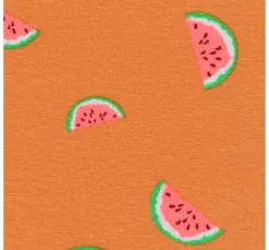 Jersey-Stoff Neon "Melone"