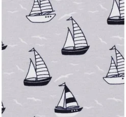 Jersey-Stoff "Segelschiffe"
