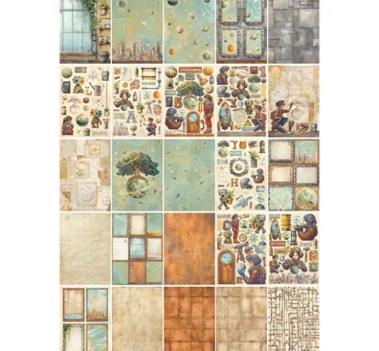 Junk Journal Book "A New Beginning"